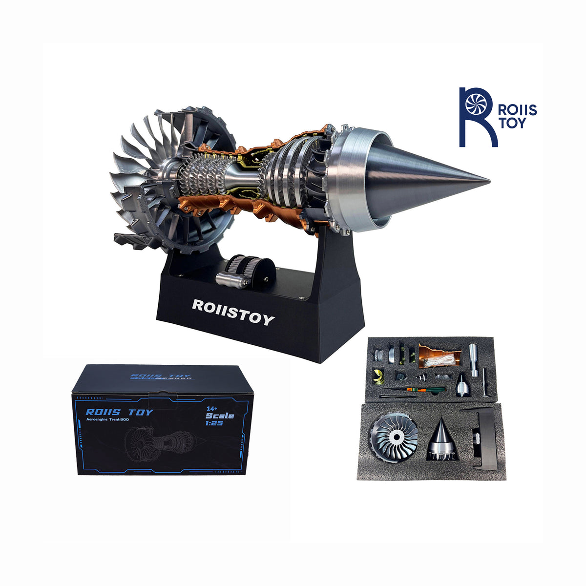 TR-900 aero engine model button charging version