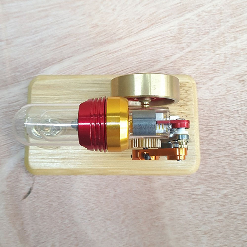 Hot air Stirling engine model