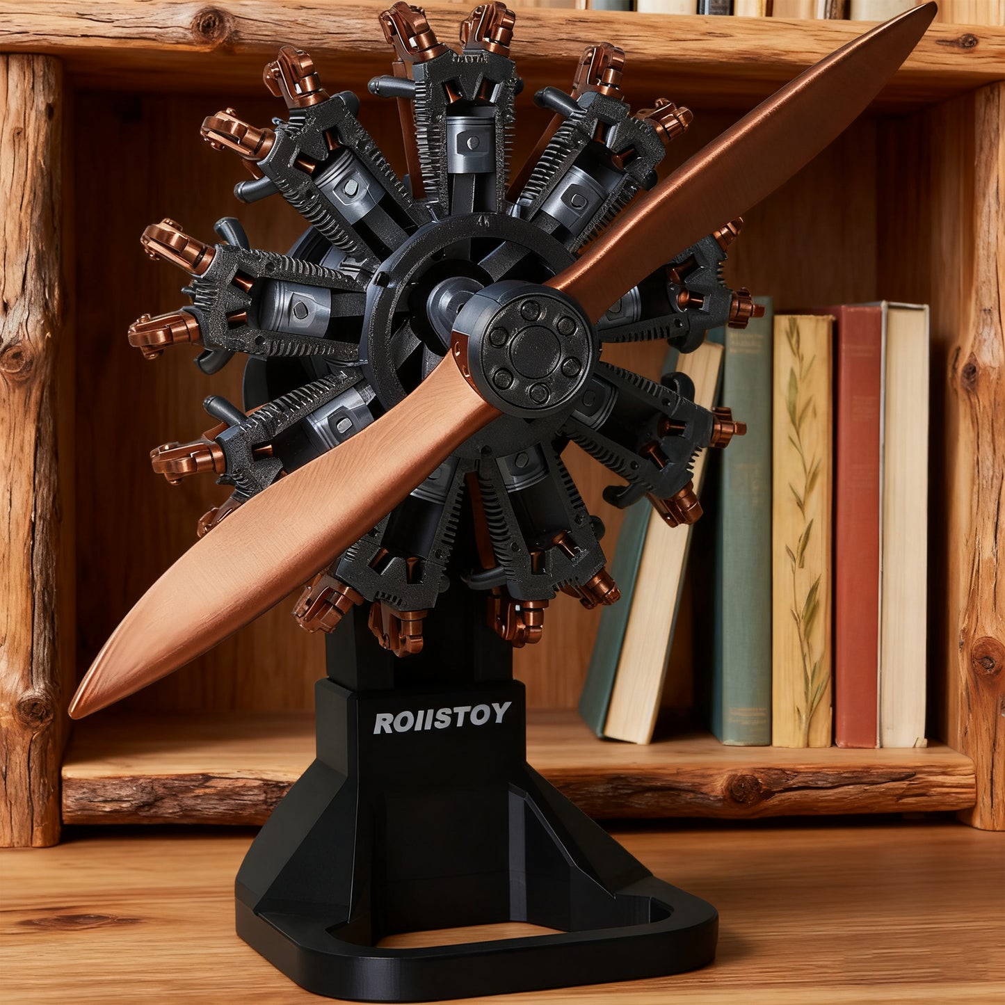 Primary Teaching - Nine-cylinder Planetary Piston Engine Model