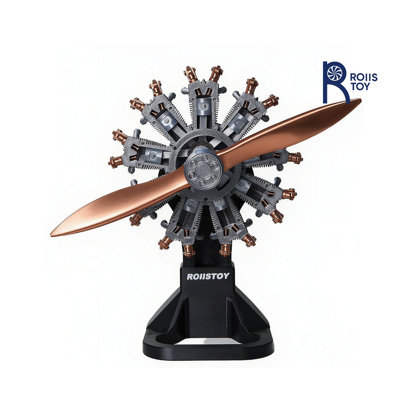 Primary Teaching - Nine-cylinder Planetary Piston Engine Model