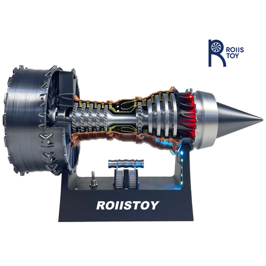 ROIISTOY  TR-900 aircraft engine model dual optical magnetic connection