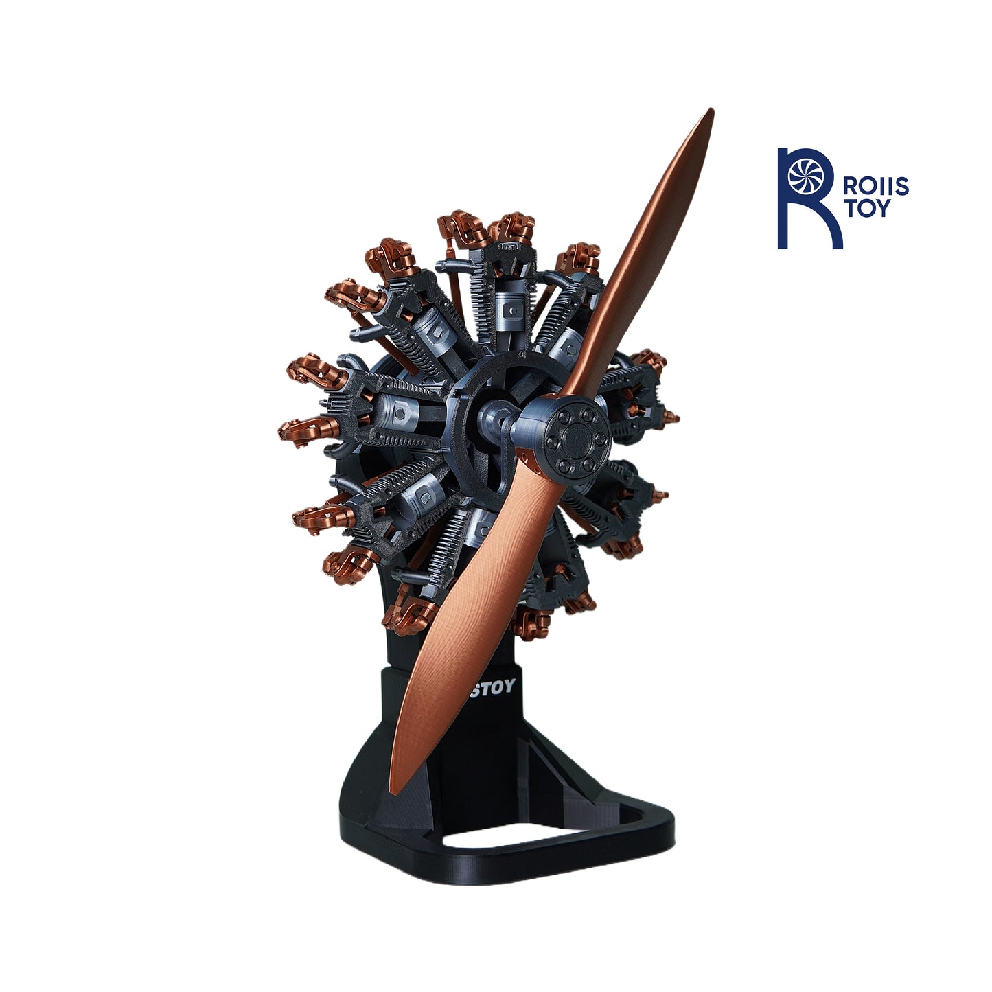 Primary Teaching - Nine-cylinder Planetary Piston Engine Model