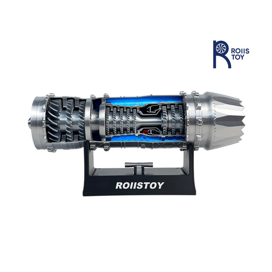F35 jet engine model 1:18 Scale turbofan engine Model Science Educational Toy Deluxe Aviation Enthusiast Gift Desktop