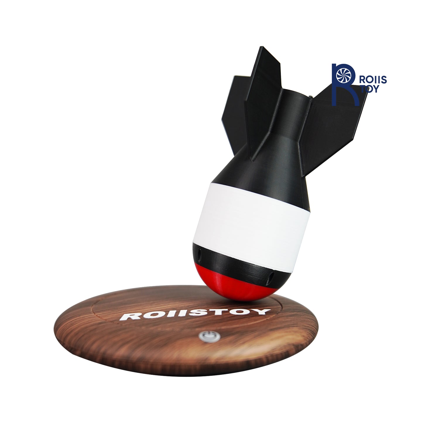 Magnetic levitation nuclear bomb 360-degree free/silent rotation