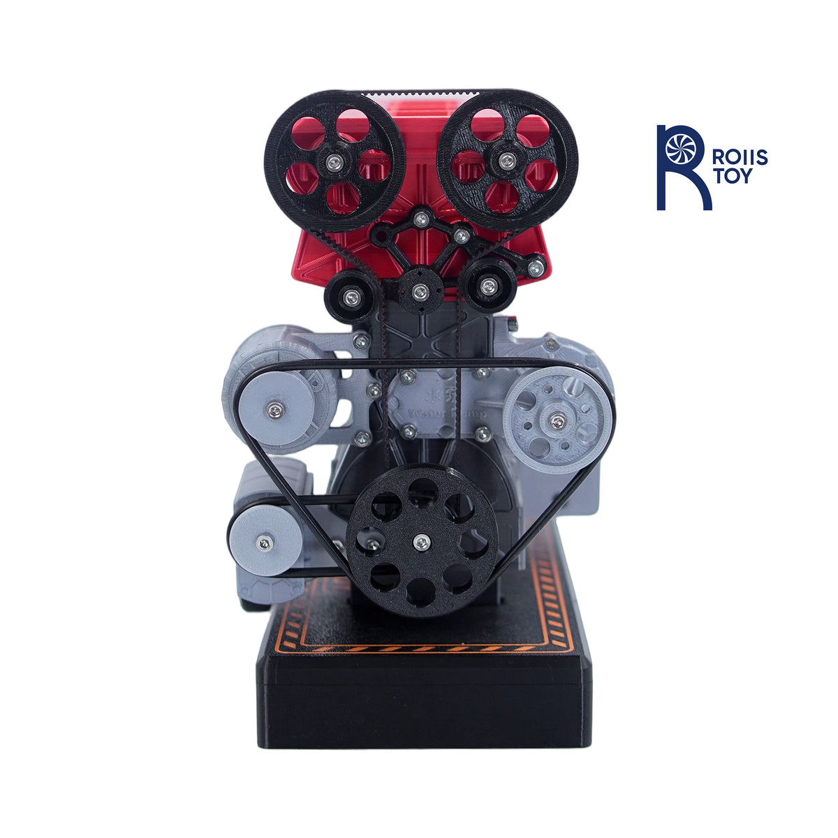 In-line four-cylinder engine model DIY assembly engine real simulation