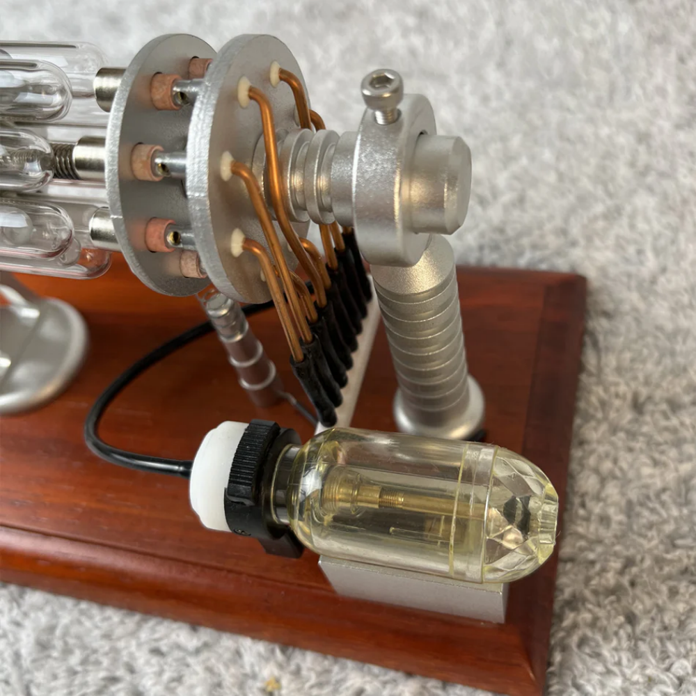 16 Cylinder Hot Air Stirling Engine Model