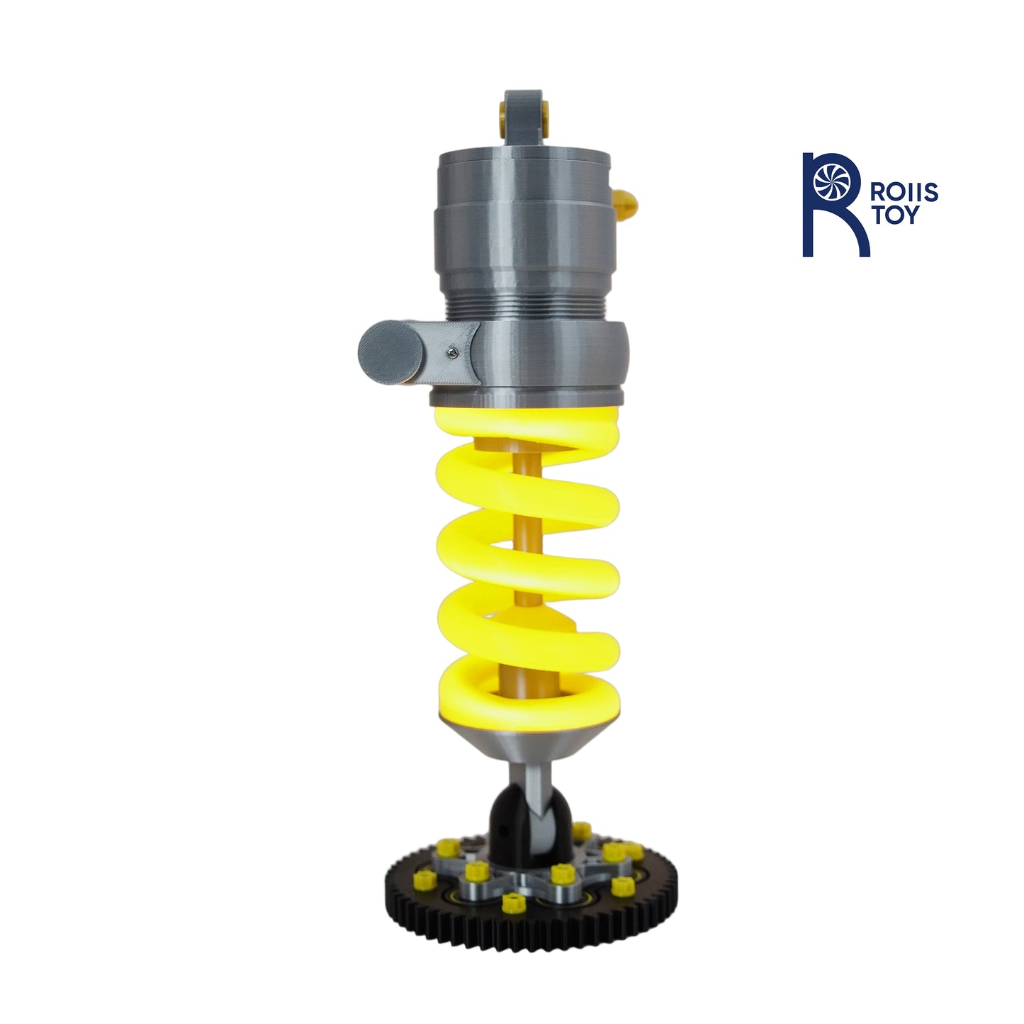 Shock absorber modeling industrial wind table lamp, no need to press the button, can be adjusted up and down 90 degrees