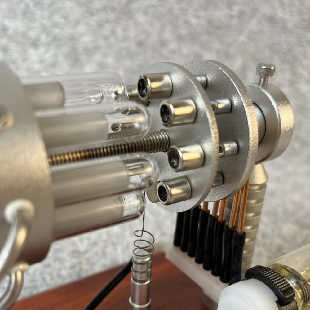 16 Cylinder Hot Air Stirling Engine Model