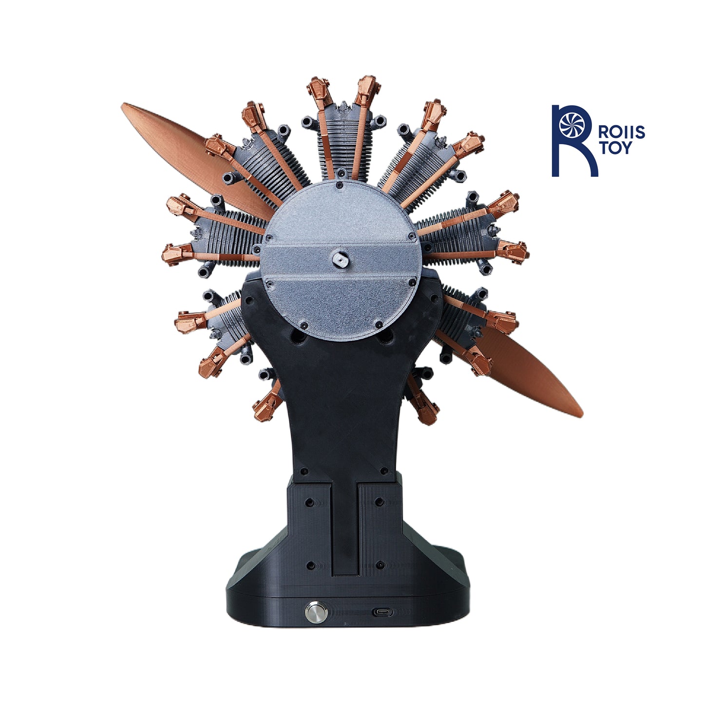 Primary Teaching - Nine-cylinder Planetary Piston Engine Model