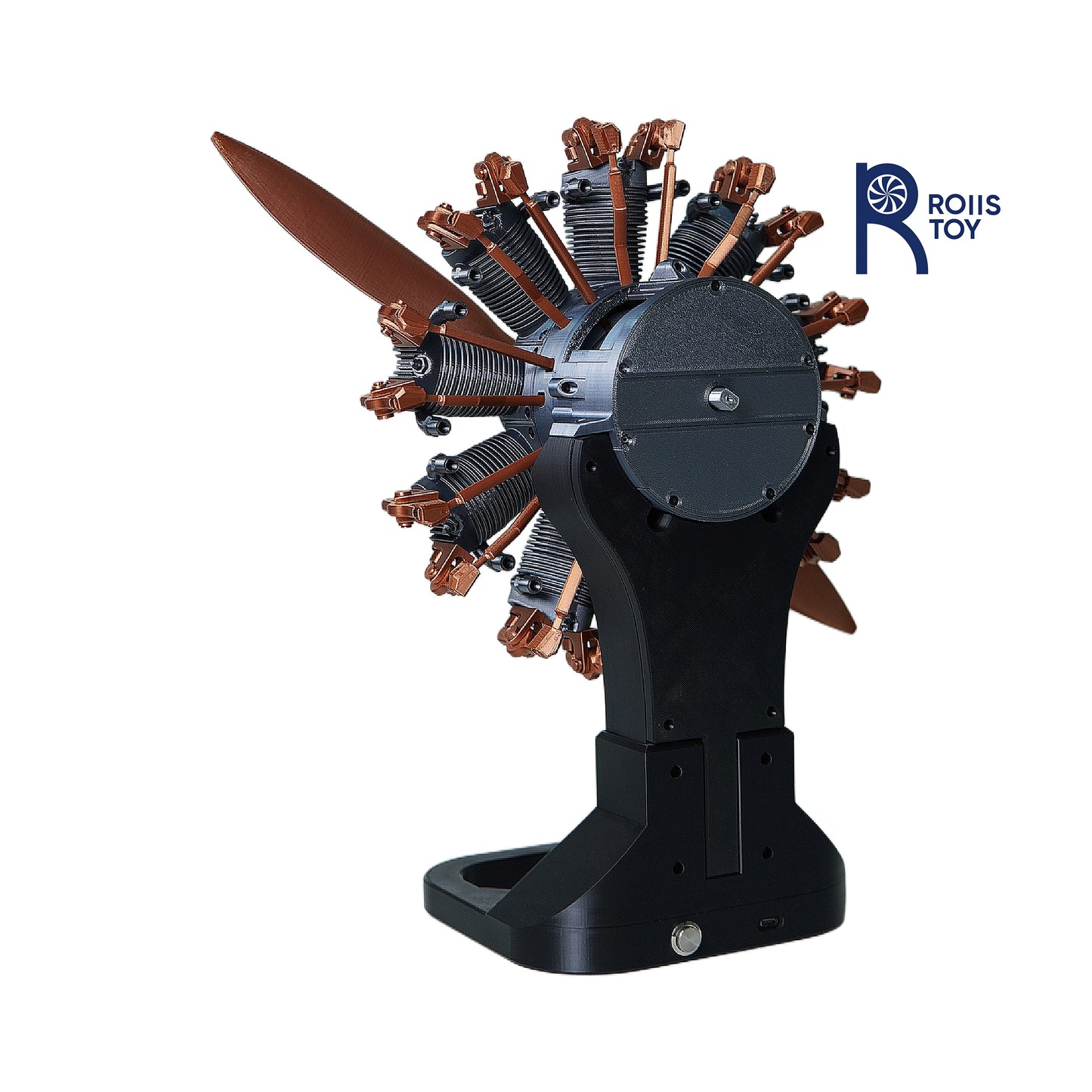 Primary Teaching - Nine-cylinder Planetary Piston Engine Model