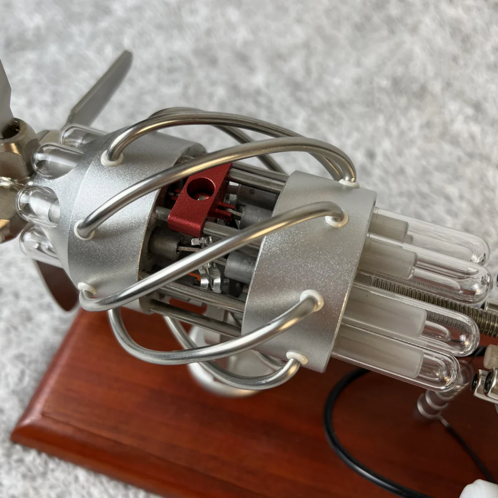 16 Cylinder Hot Air Stirling Engine Model