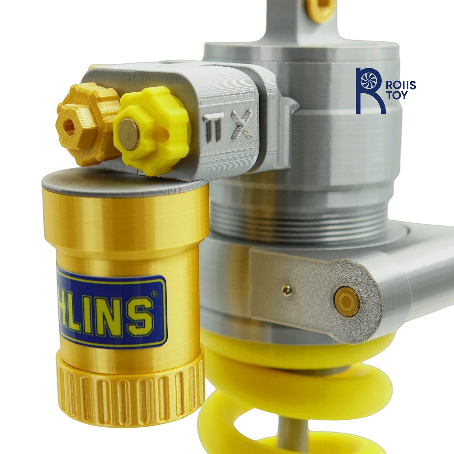 Shock absorber modeling industrial wind table lamp, no need to press the button, can be adjusted up and down 90 degrees