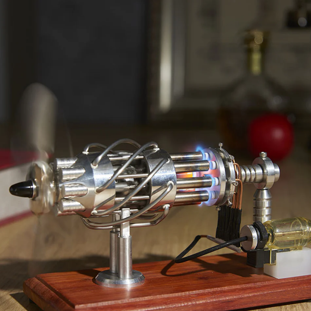16 Cylinder Hot Air Stirling Engine Model