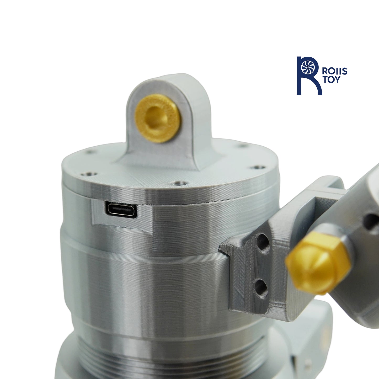 Shock absorber modeling industrial wind table lamp, no need to press the button, can be adjusted up and down 90 degrees