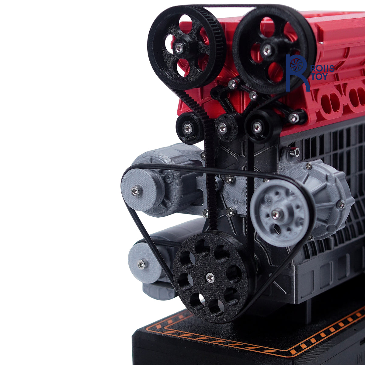 In-line four-cylinder engine model DIY assembly engine real simulation