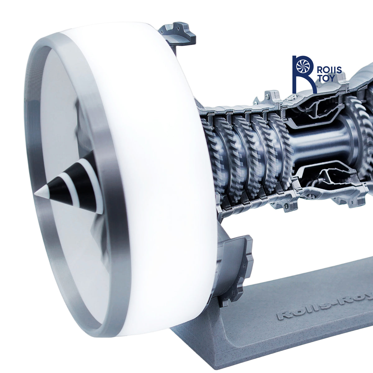 TR-900 turbo engine model white light version(47CM/18.50IN)