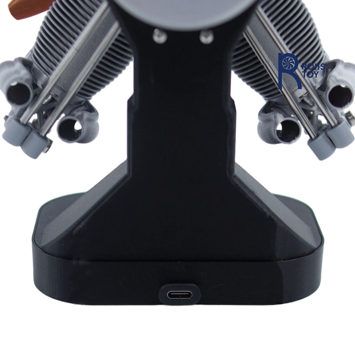 Five-cylinder star-shaped piston engine, intelligent touch infinite base