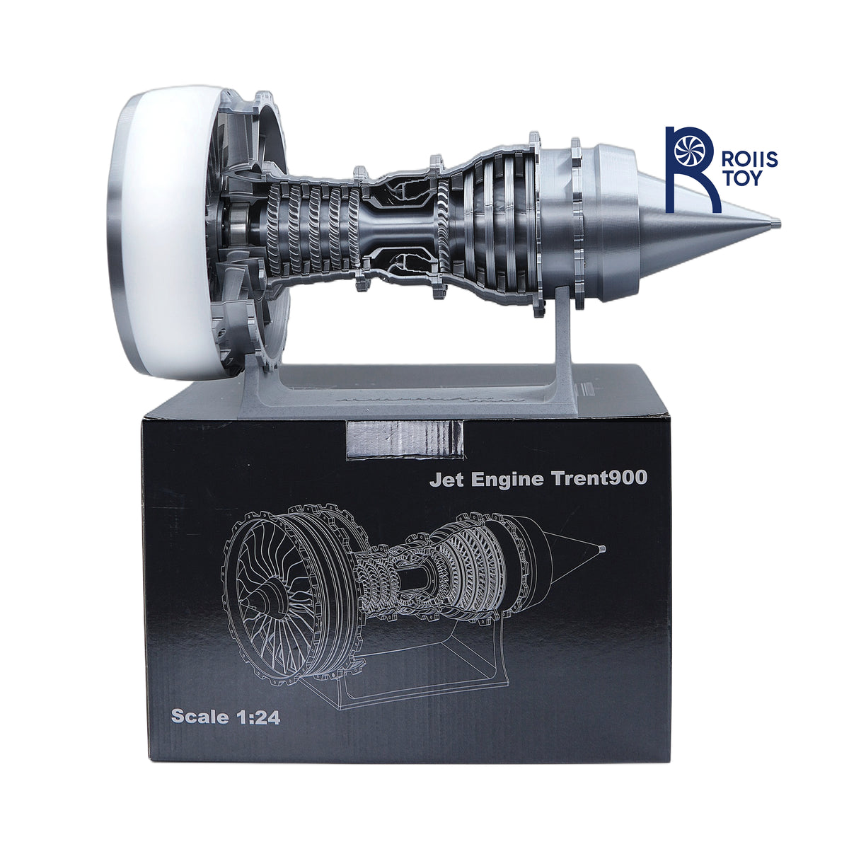 TR-900 turbo engine model white light version(47CM/18.50IN)
