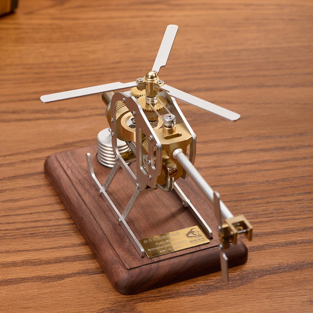 Sterling engine helicopter