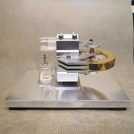 Air - cooled sheet Stirling engine model