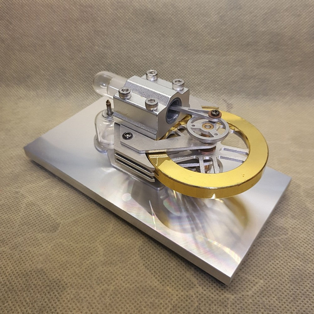 Air - cooled sheet Stirling engine model
