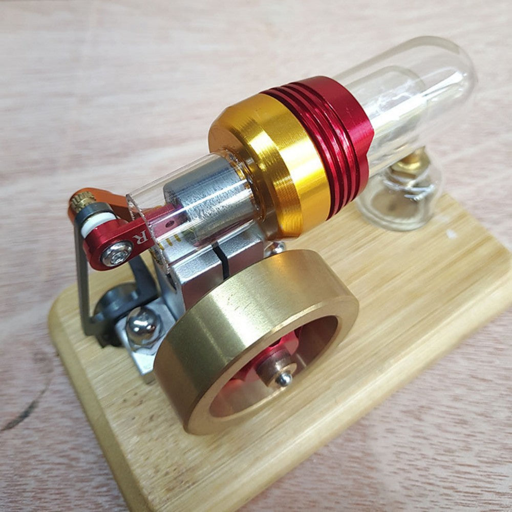 Hot air Stirling engine model