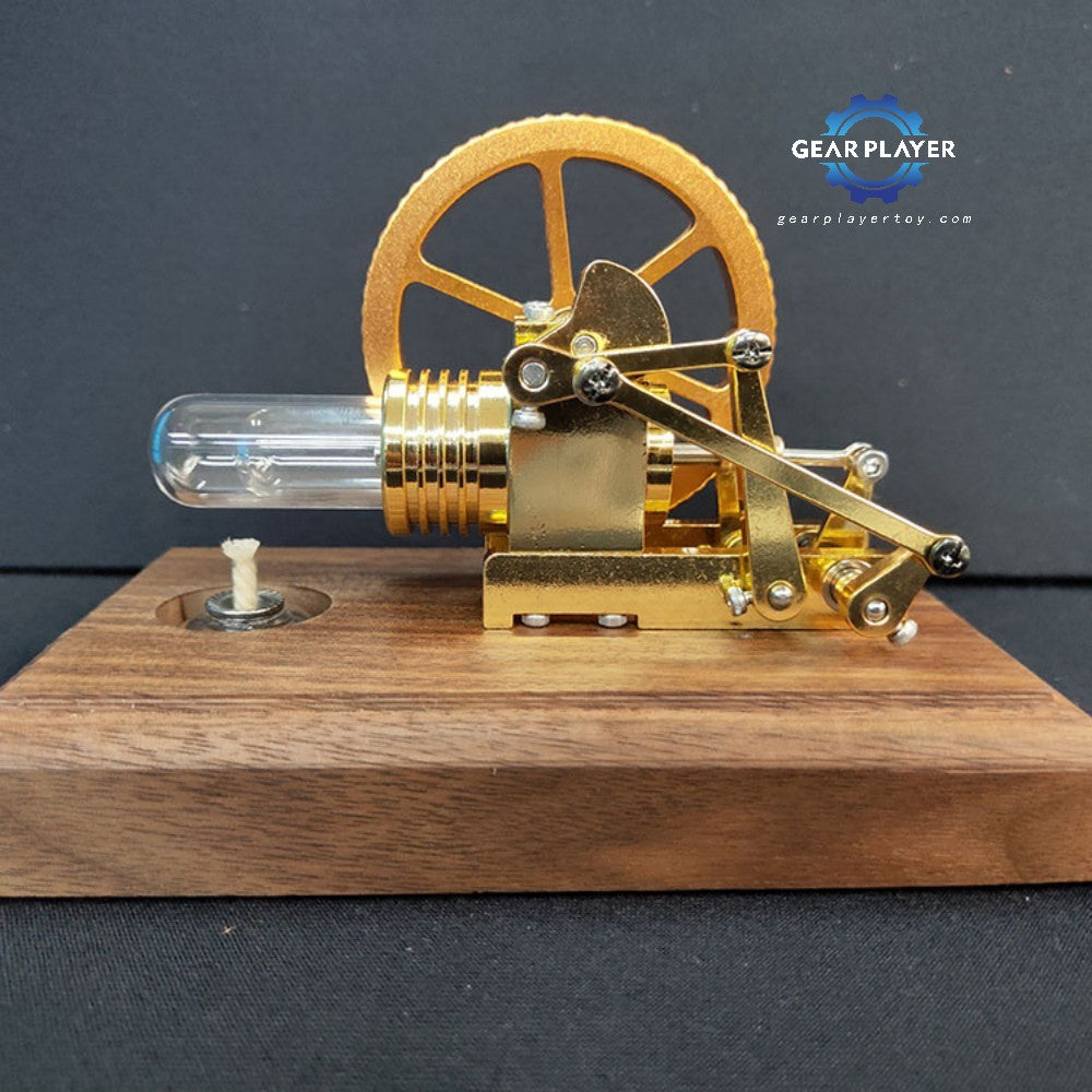 GearPlayer™ Coaxial swing arm Stirling engine