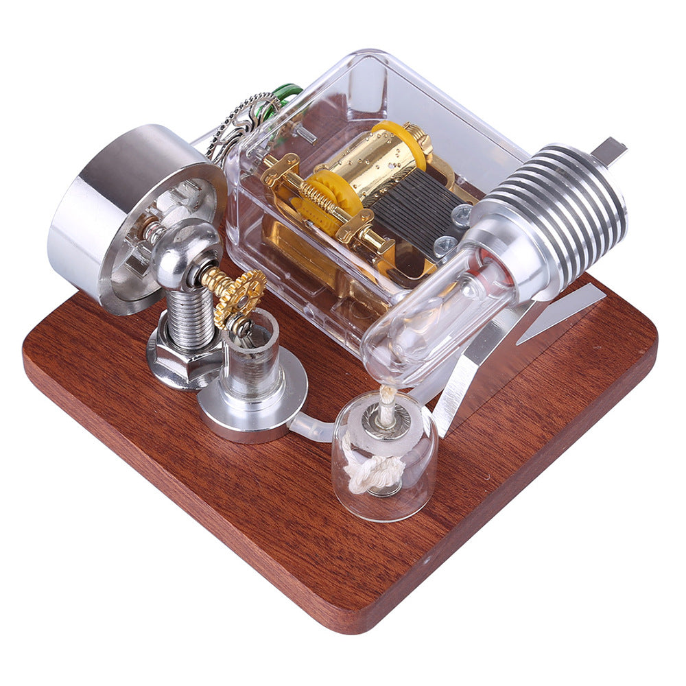Music box Sterling engine model