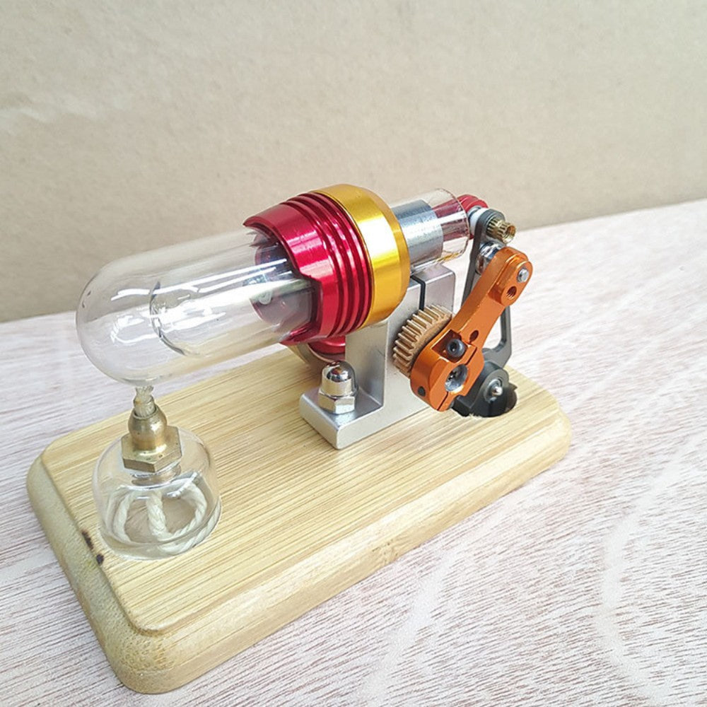 Hot air Stirling engine model