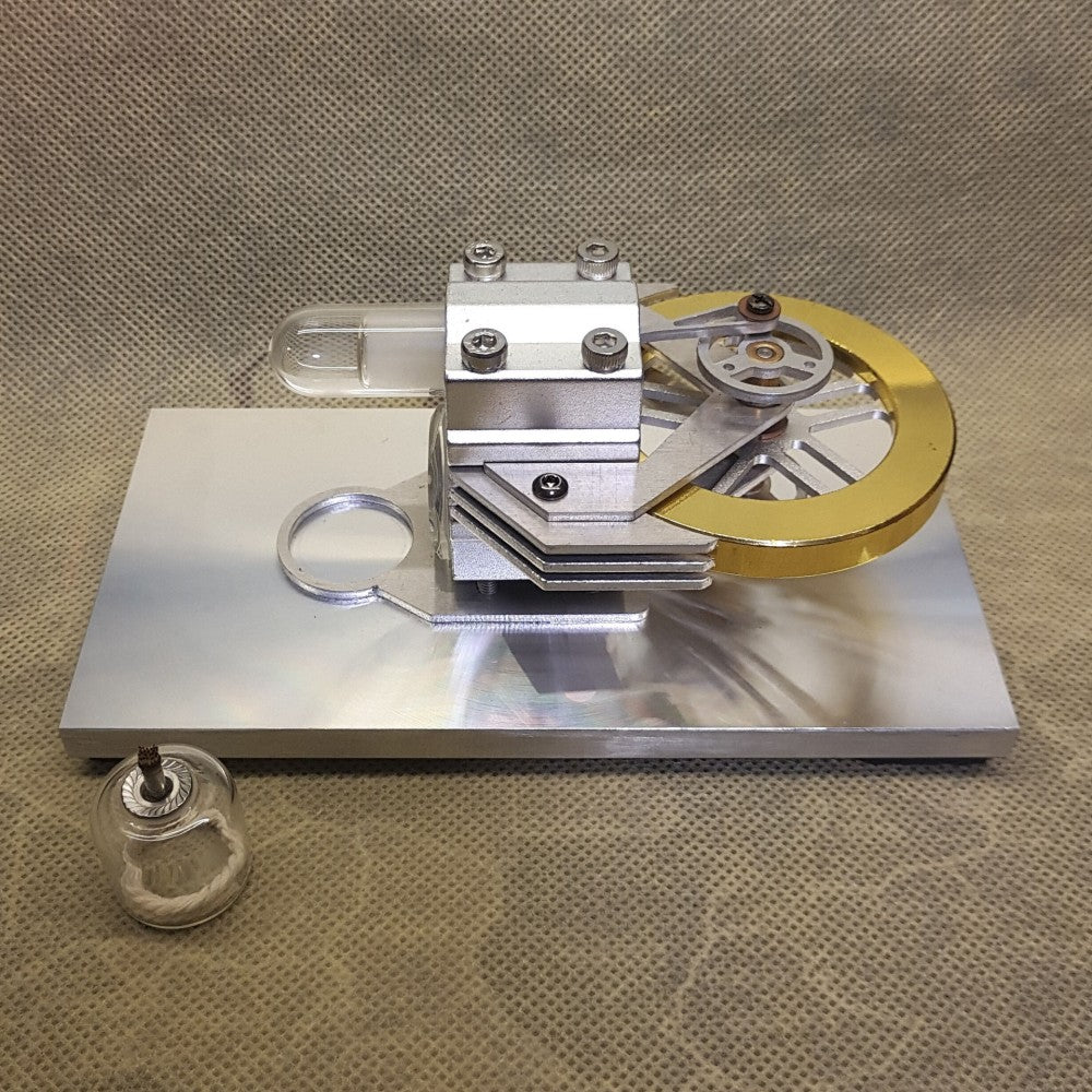 Air - cooled sheet Stirling engine model