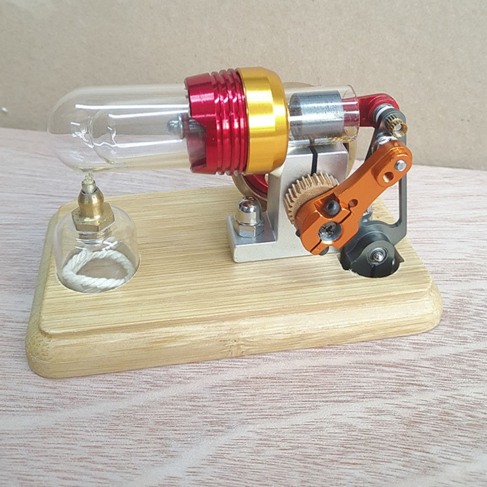 Hot air Stirling engine model