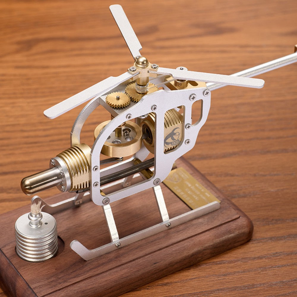 Sterling engine helicopter