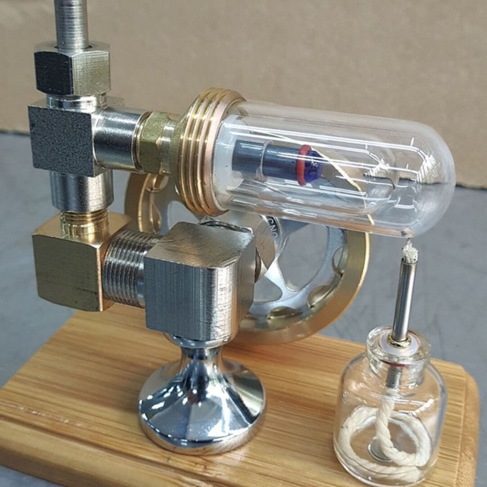Adjustable Stirling engine steam engine